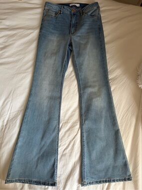 Garage Light Blue Women's Flared Jeans